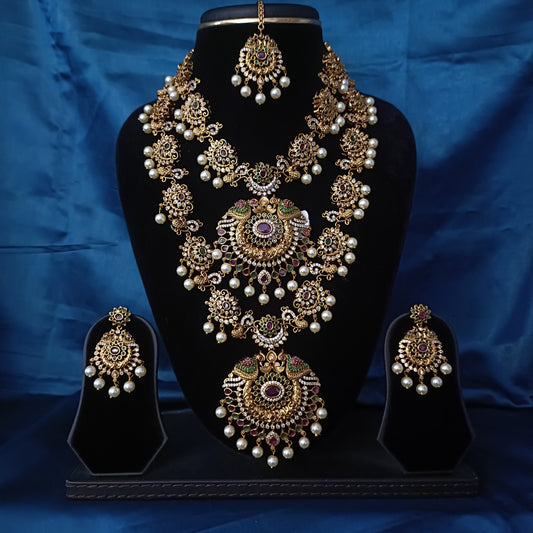 Beautiful Nakshi Bridal Combo Set