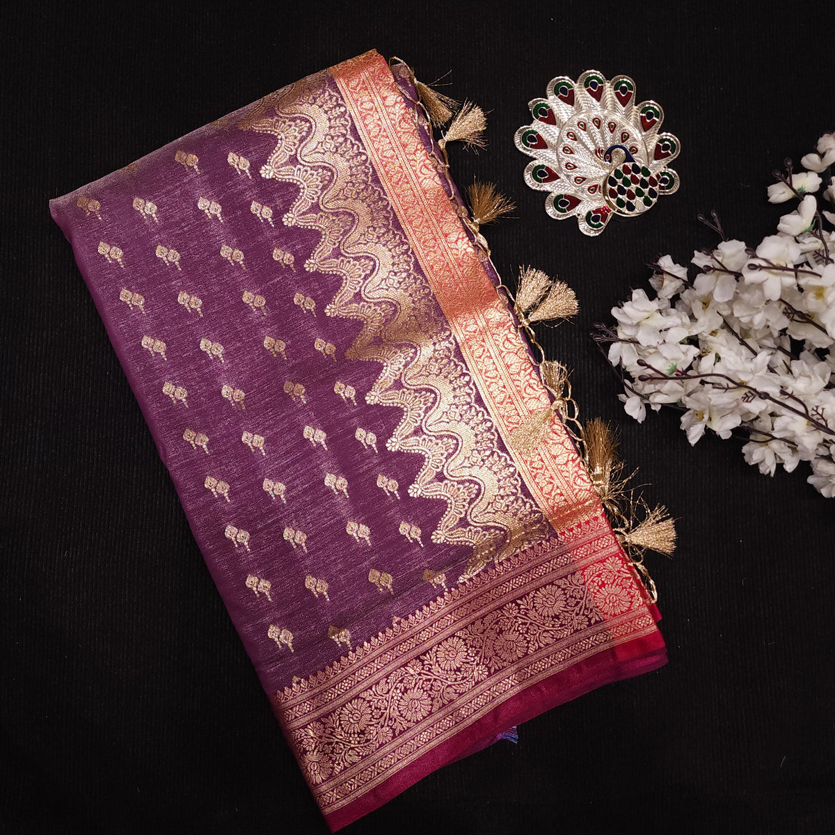 Katan Banarasi Silk Saree