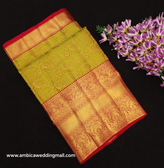 Pure Handloom Resham Kanchi Pattu Sarees 😍✨️