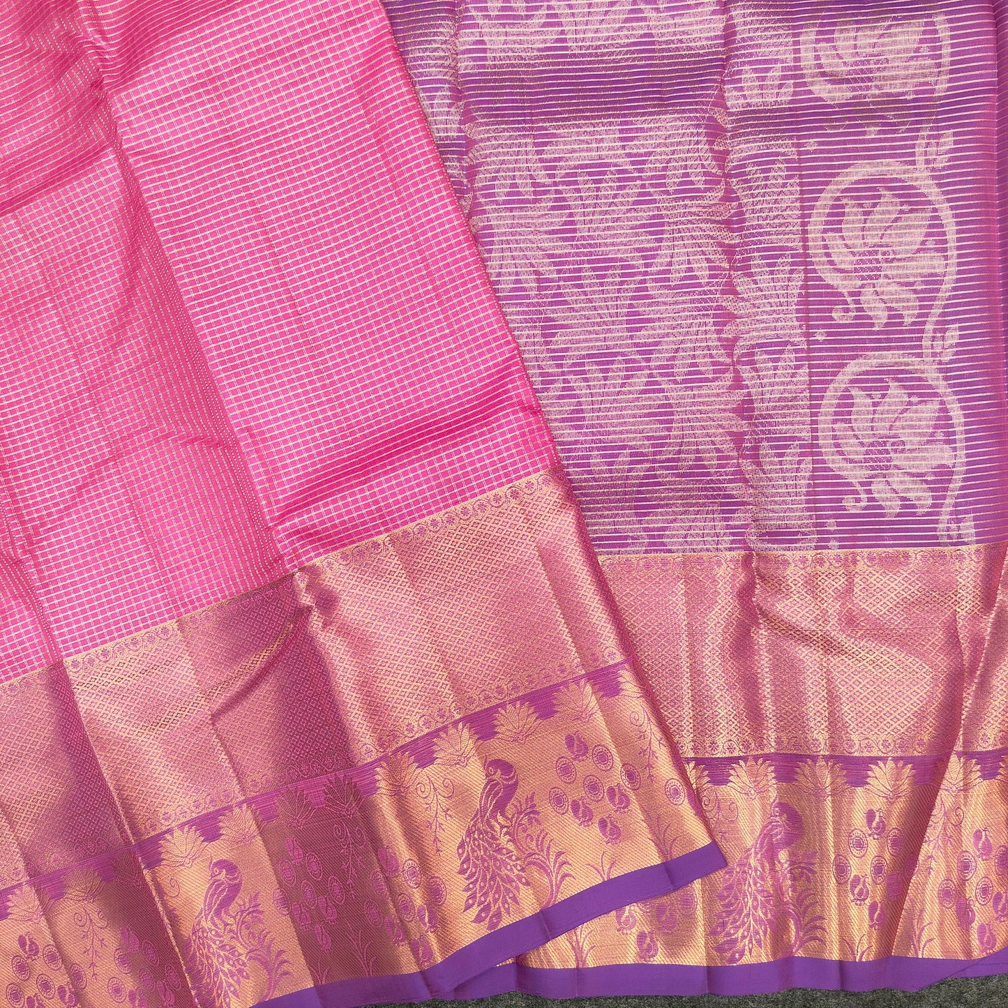 Kanchi Pattu Handloom Butta Sarees