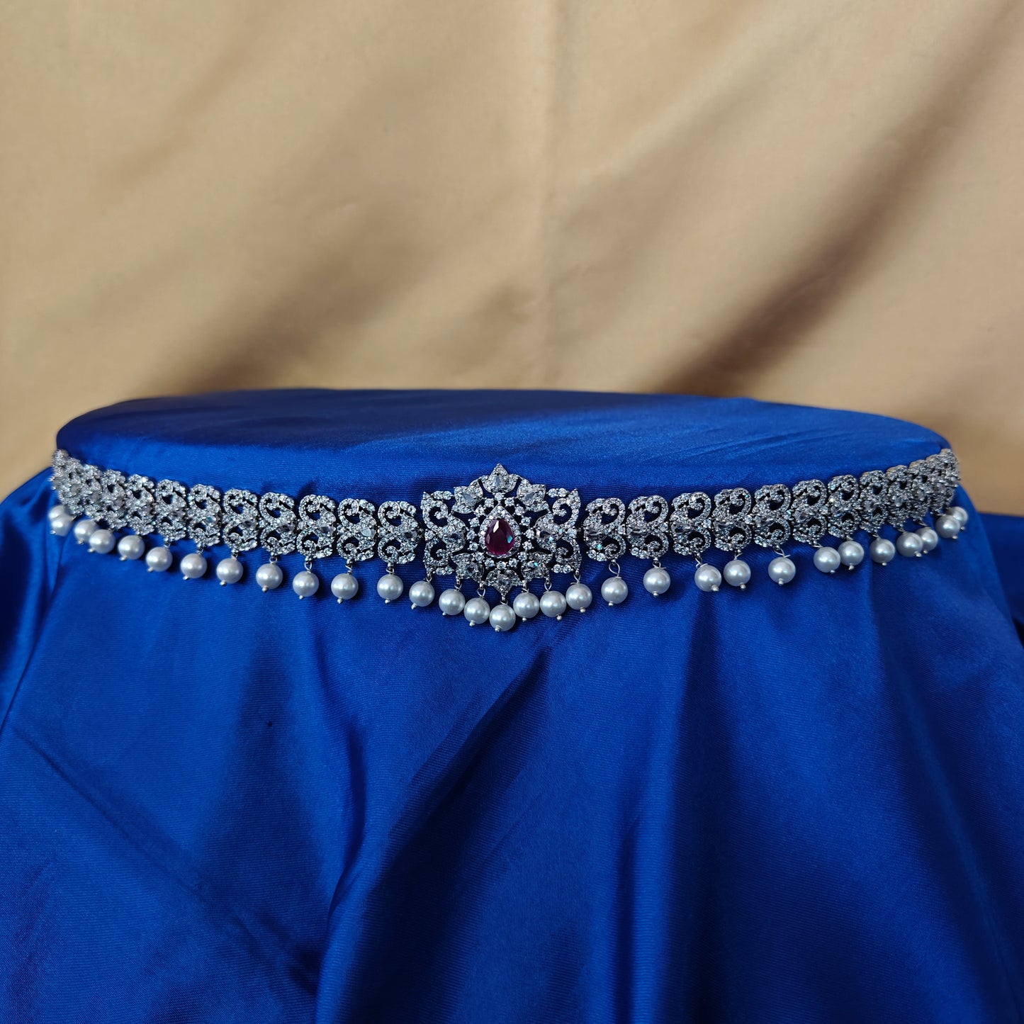 Beautiful Silver Chain Type Vaddanam