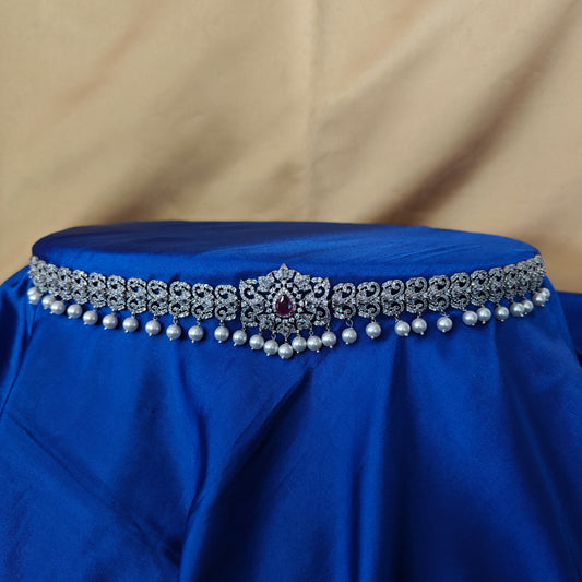 Beautiful Silver Chain Type Vaddanam