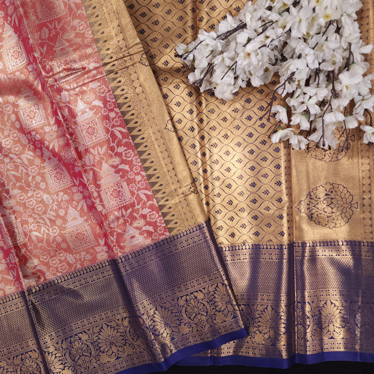 2 Gram Gold Semi Kanchi Pattu Saree
