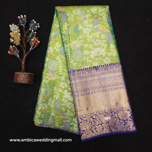 Kanchi Pattu Mix Lehengas [5 to 8 Years]