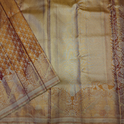 Pure tissue Bridal Kanchi Pattu Handloom Saree