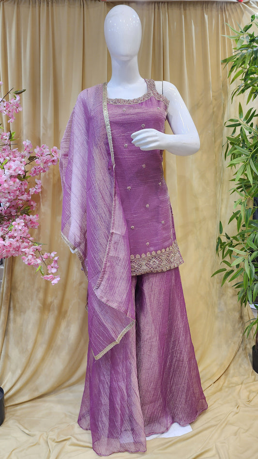 Fancy Sharara Dress [L Size]