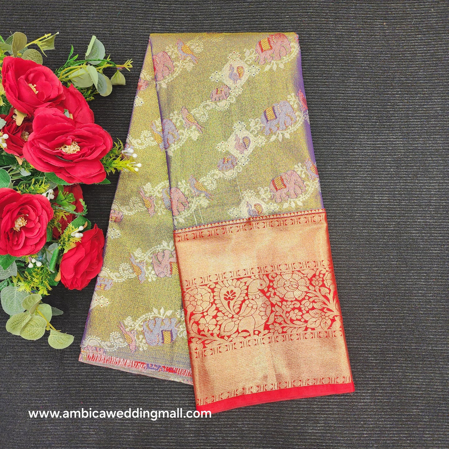 Buy Stunning Kanchi pattu mix Lehenga [5 To 8 Years]
