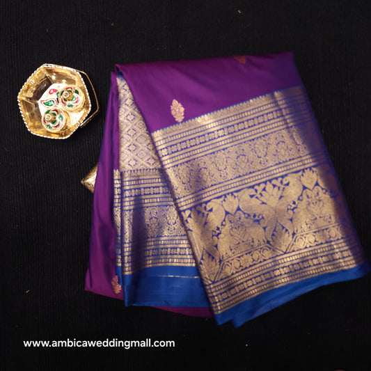 Semi Gadwal Pattu saree