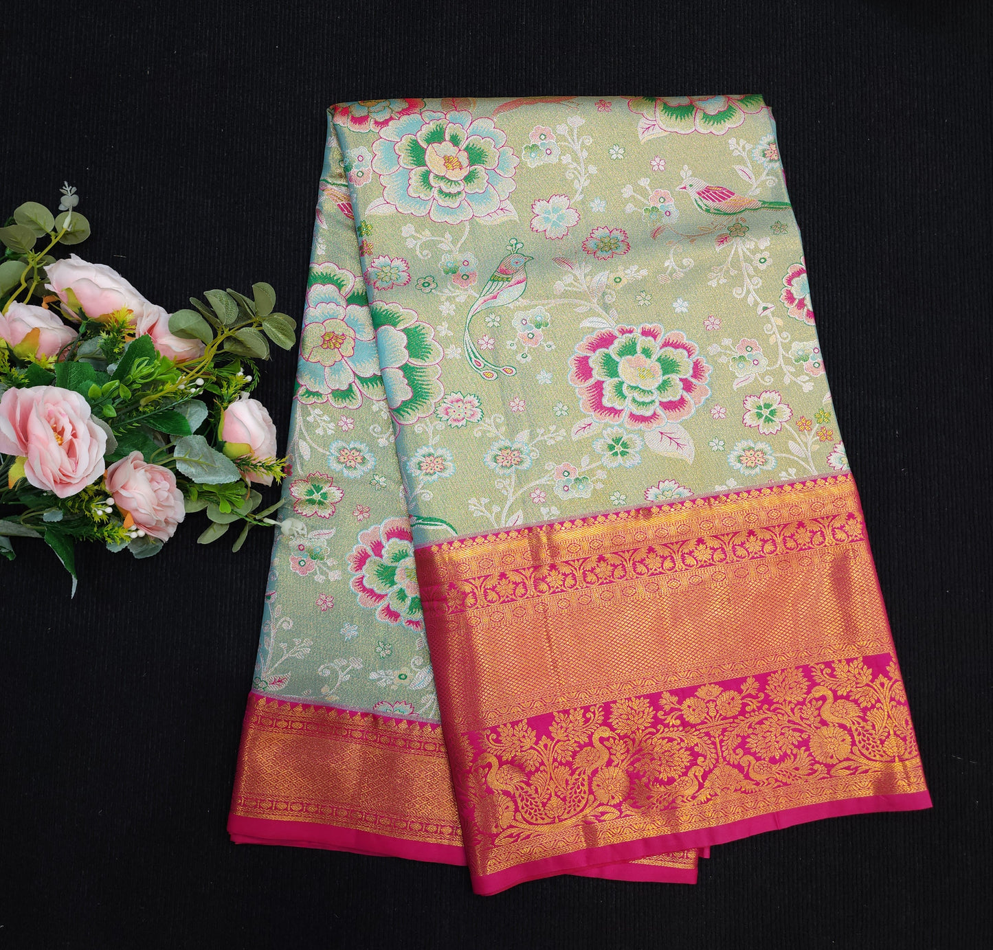 Semi Kanchi Pattu Sarees 😍✨️