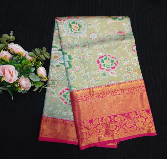 Semi Kanchi Pattu Sarees 😍✨️