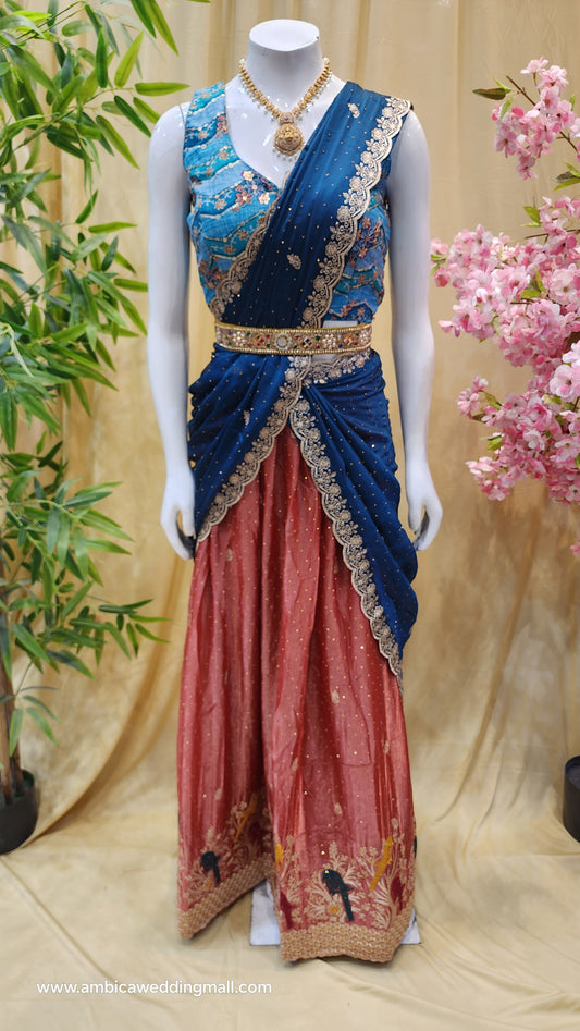 Free Size, Half Saree Collection ✨