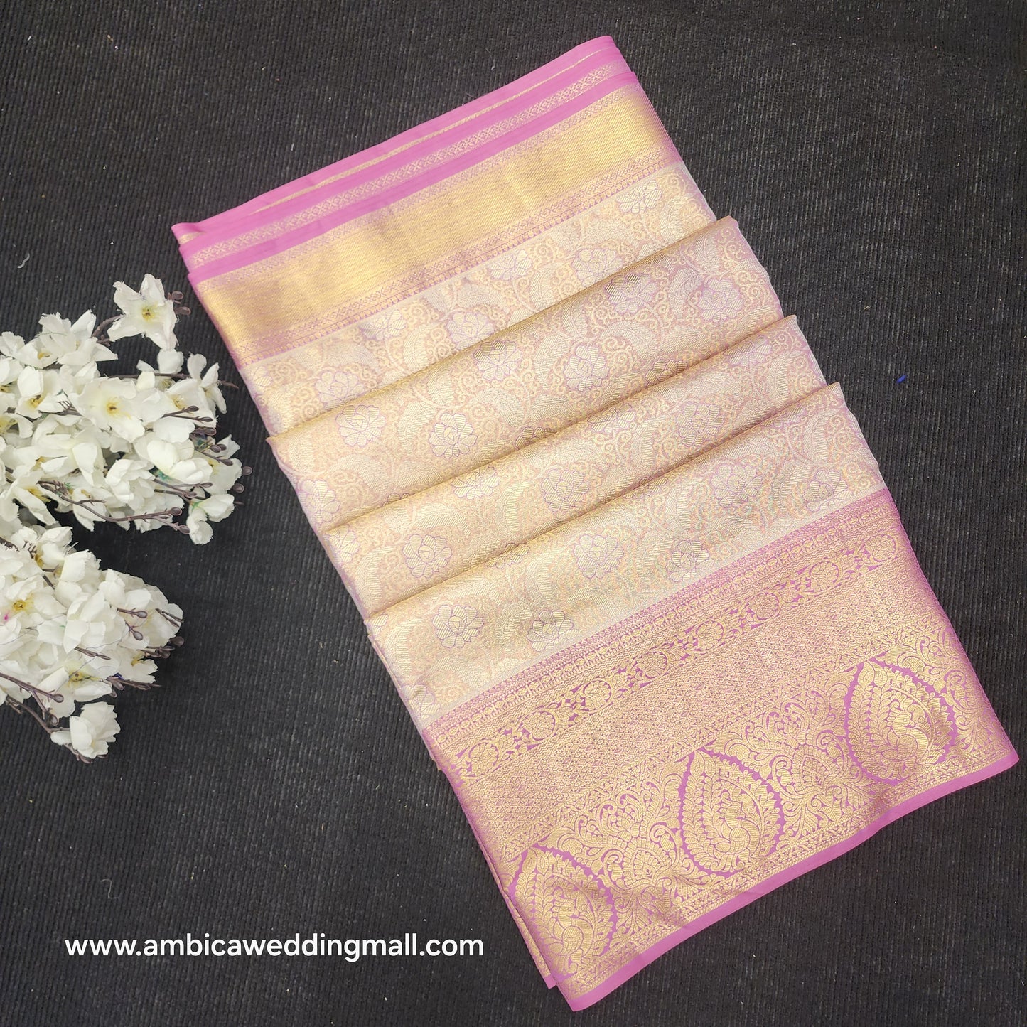 Pure Tissue Powerloom Bridal Kanchi Pattu Saree😍✨️