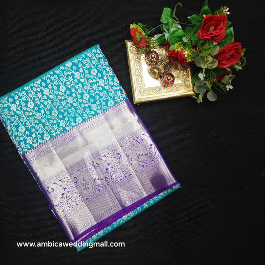 Pure Resham Bridal Kanchi Pattu Handloom Saree