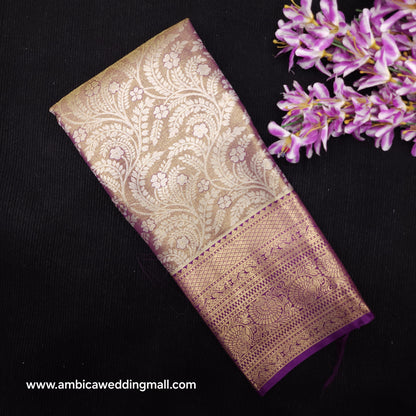 1 Gram Gold zari semi kanchi pattu saree✨️