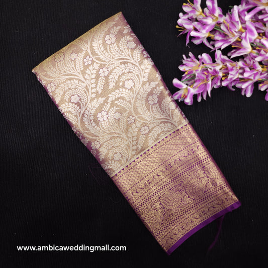 1 Gram Gold zari semi kanchi pattu saree✨️
