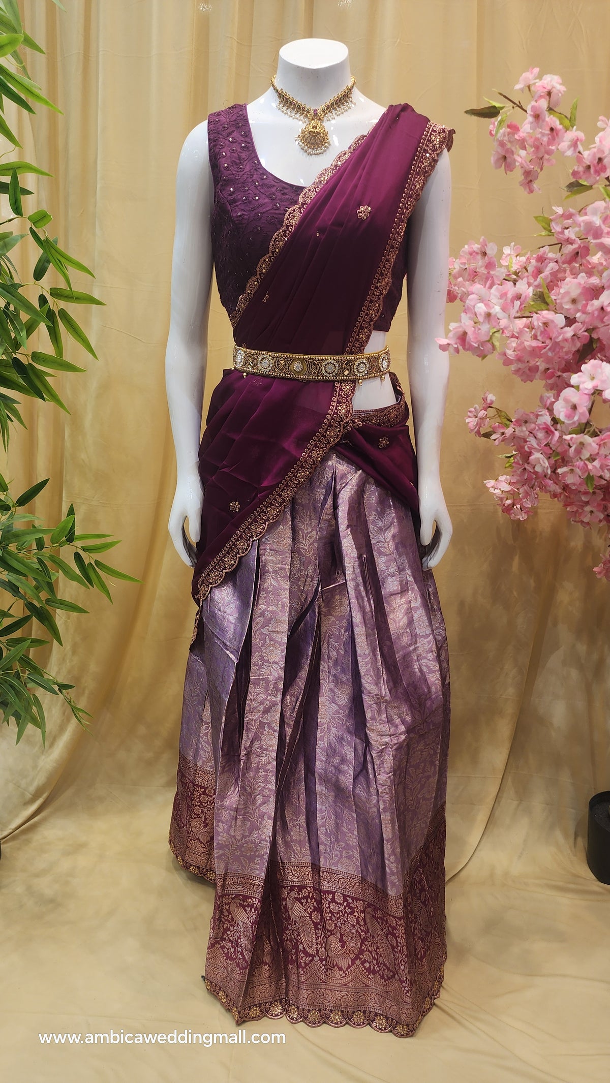 Free Size, Half Saree Collection ✨