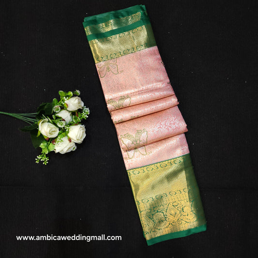 Semi Kanchi Pattu Tissue Saree