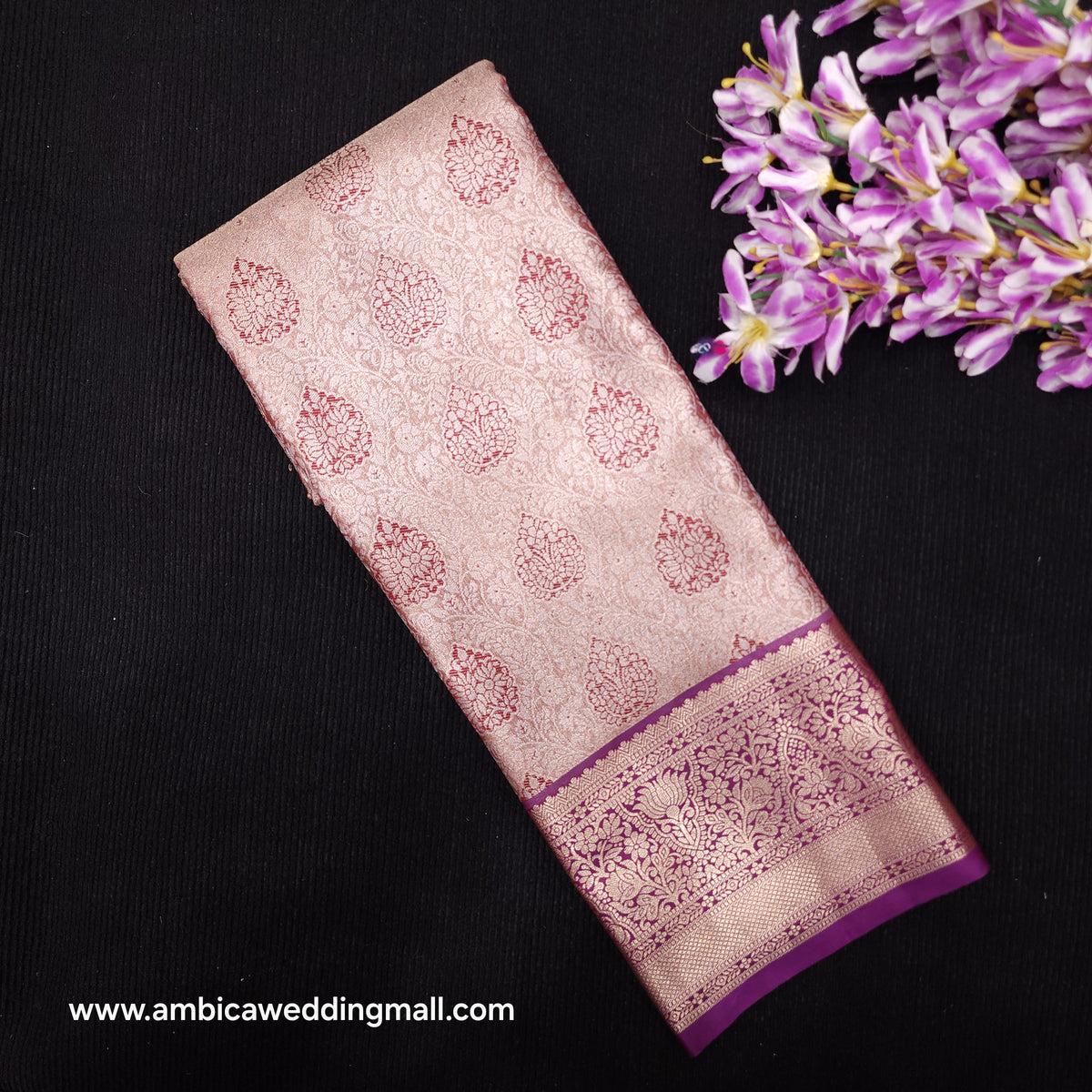 1 Gram Gold zari Tissue pattu saree✨️