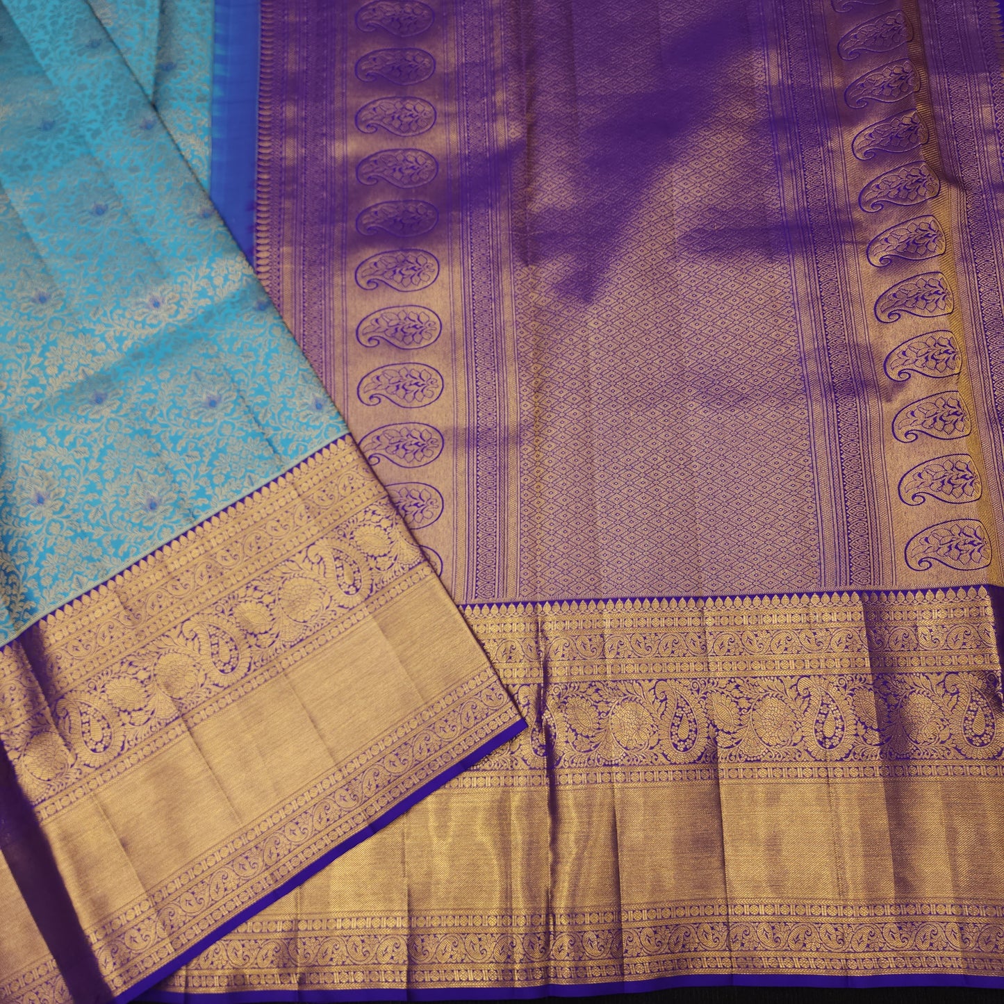 Pure Resham Bridal Kanchi Pattu Handloom Saree