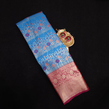 Semi Kanchi Pattu Sarees✨️