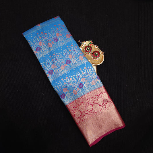 Semi Kanchi Pattu Sarees✨️