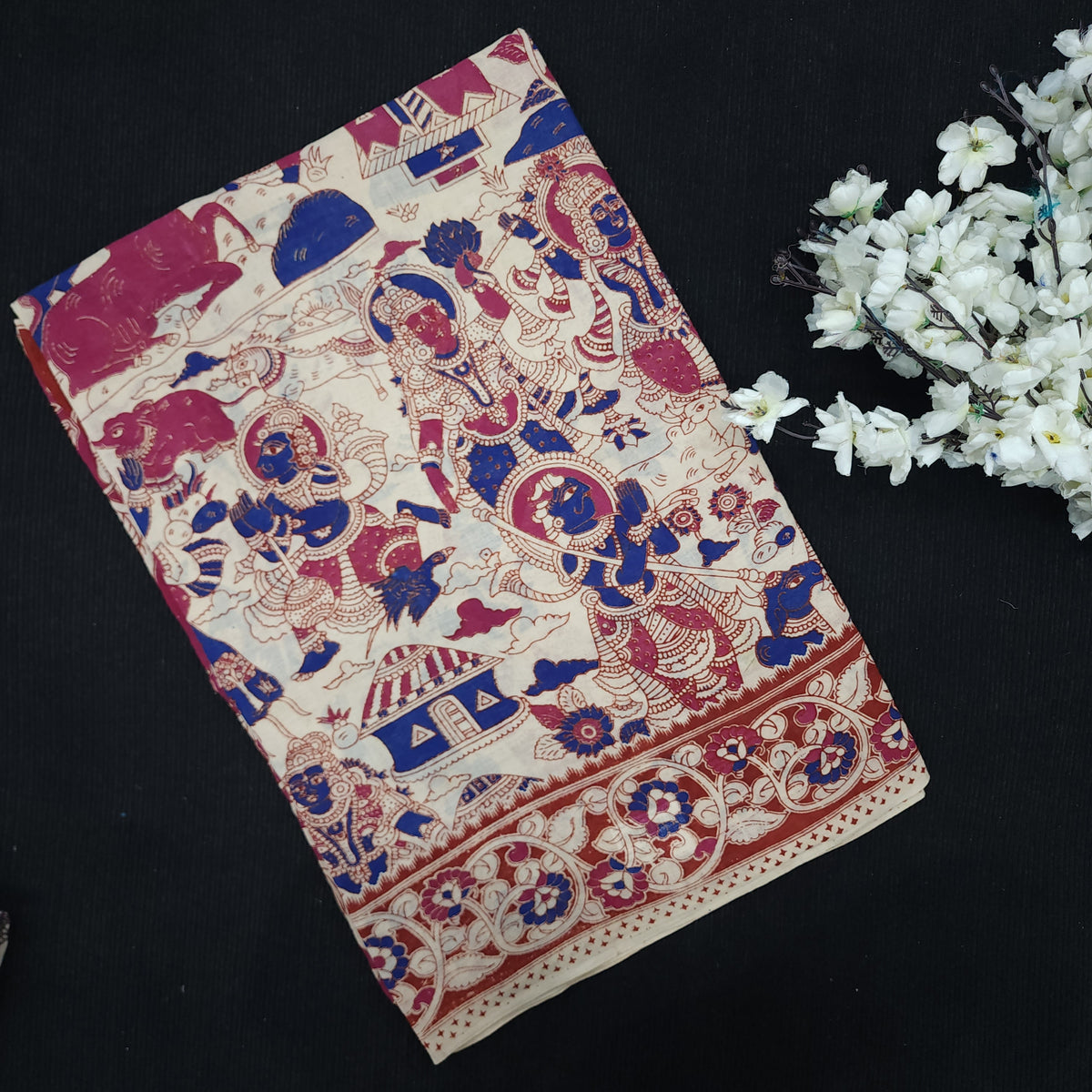 Kalamkari Cotton Saree