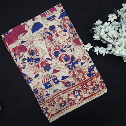 Kalamkari Cotton Saree