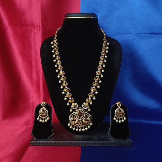 Beautiful Nakshi Long Necklace