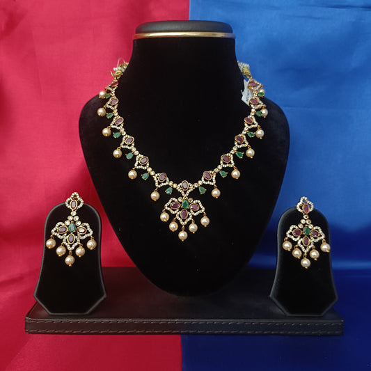 Beautiful Nakshi Short Necklace