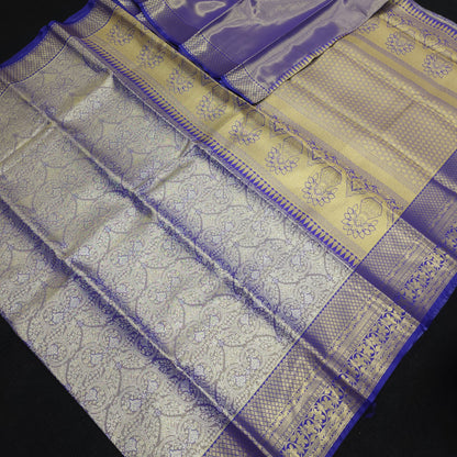 ✨️Kanchi pattu semi one gram gold saree✨️