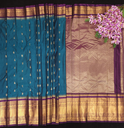 Gadwal semi Pattu Saree