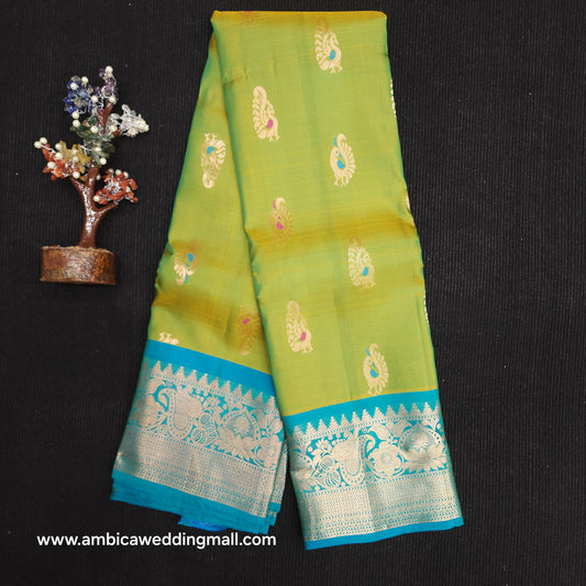 Kanchi Pattu Handloom Butta sarees ✨️