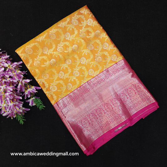 Semi Resham Kanchi Pattu Saree