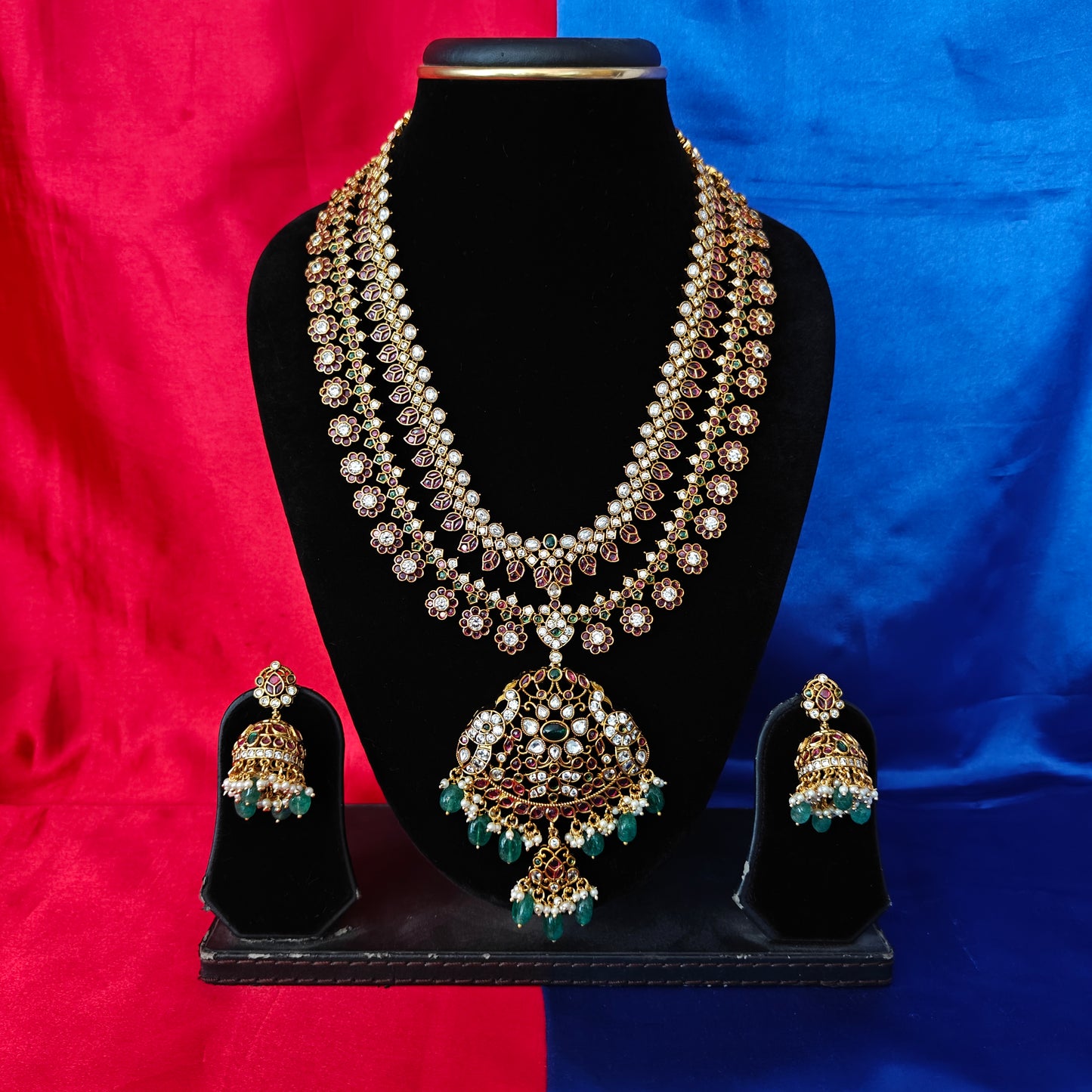 Beautiful Jadau Kundan Long Necklace