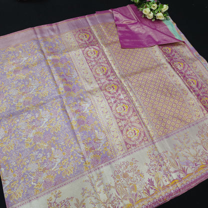 Meenakari Kanchi Pattu Sarees 😍✨️