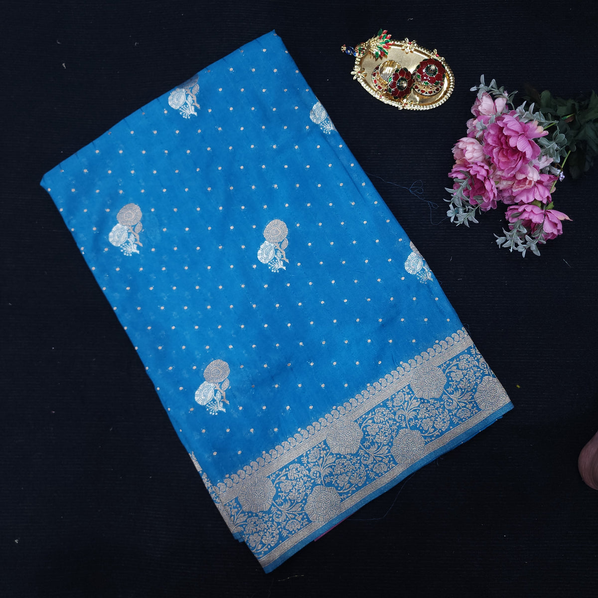 Banaras Georgette saree