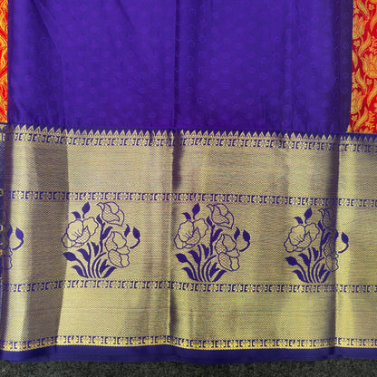 Kanchi Pattu Mix Lehenga Celebrate Your Heritage with a Twist & Vibrant Colours