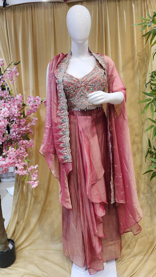 Fancy Sharara Dress [L Size]