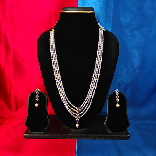 Beautiful Lavender Coloured Honex Mala