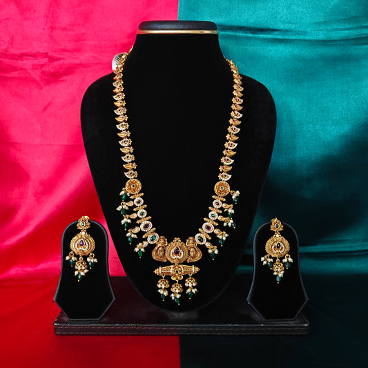 Beautiful Nakshi Long Necklace