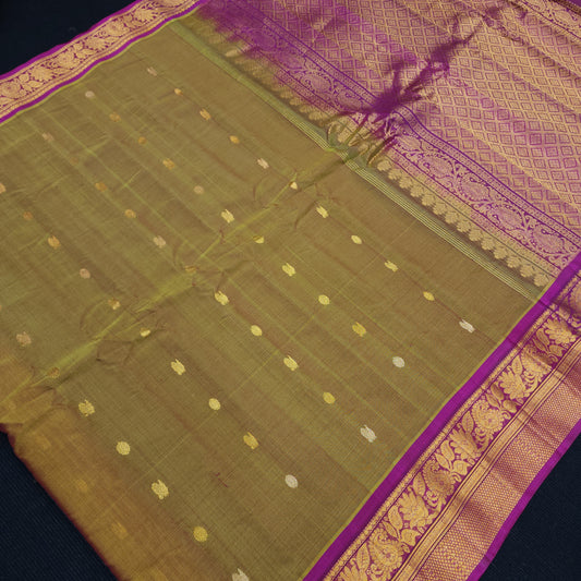 Gadwal Sico Pattu Handloom Sarees