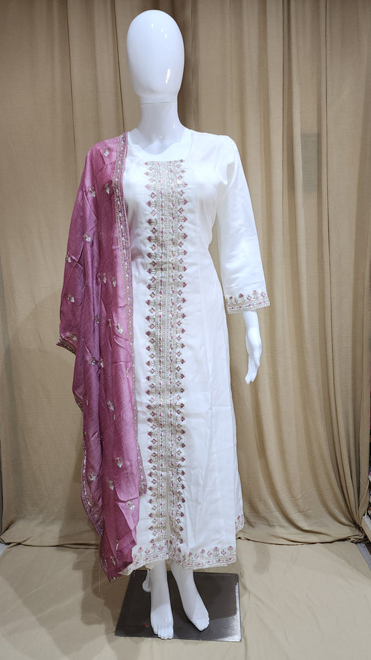 Fancy Dress frock pattern 3pcs set