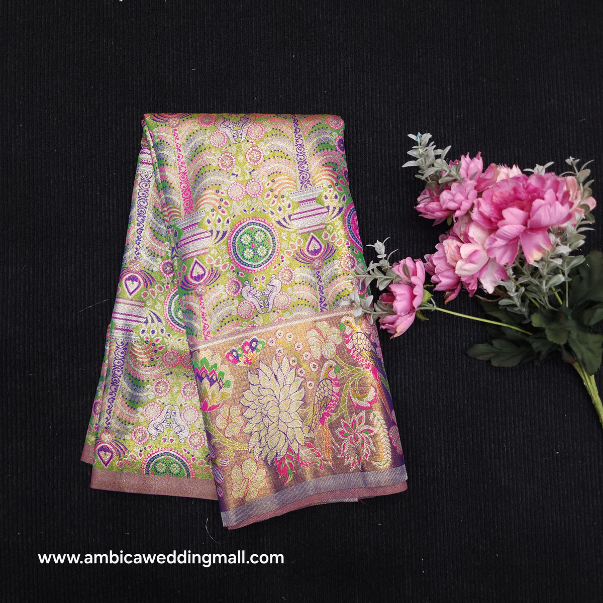 Kanchi Pattu Mix Lehengas [2 to 5 Years]