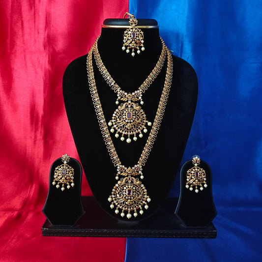 Beautiful Nakshi Combo Set - Ambica Wedding Mall