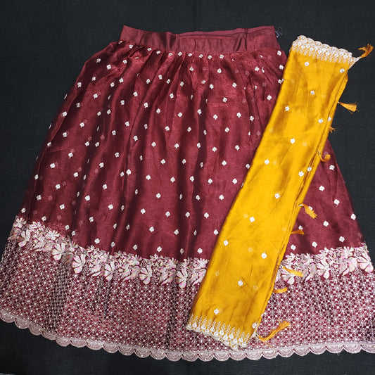 Banaras Fancy Half Saree