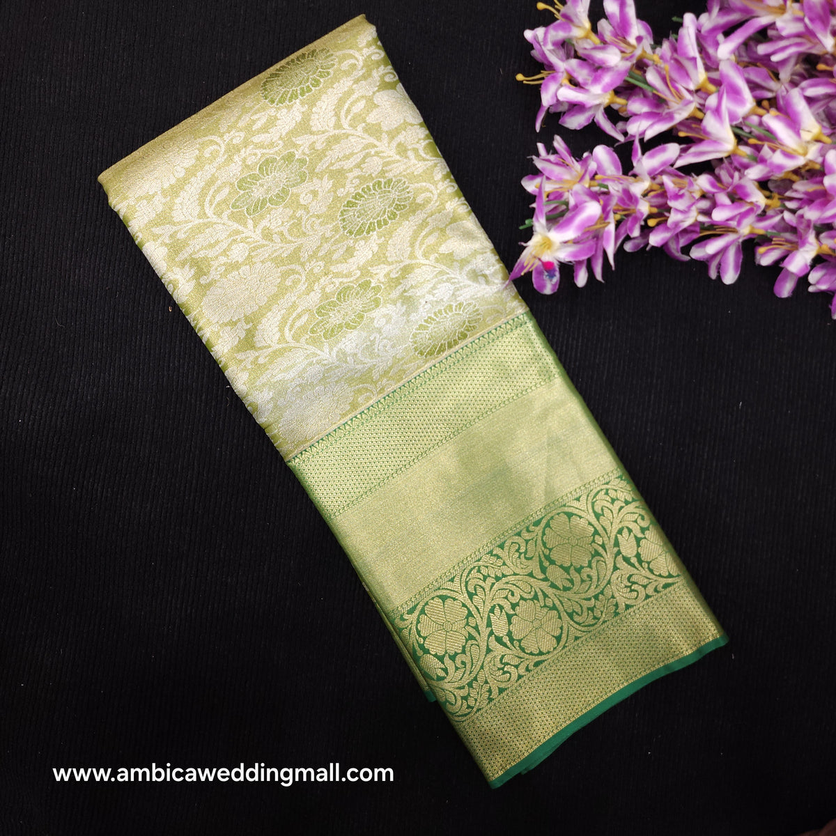 1 Gram Gold zari semi kanchi pattu saree✨️