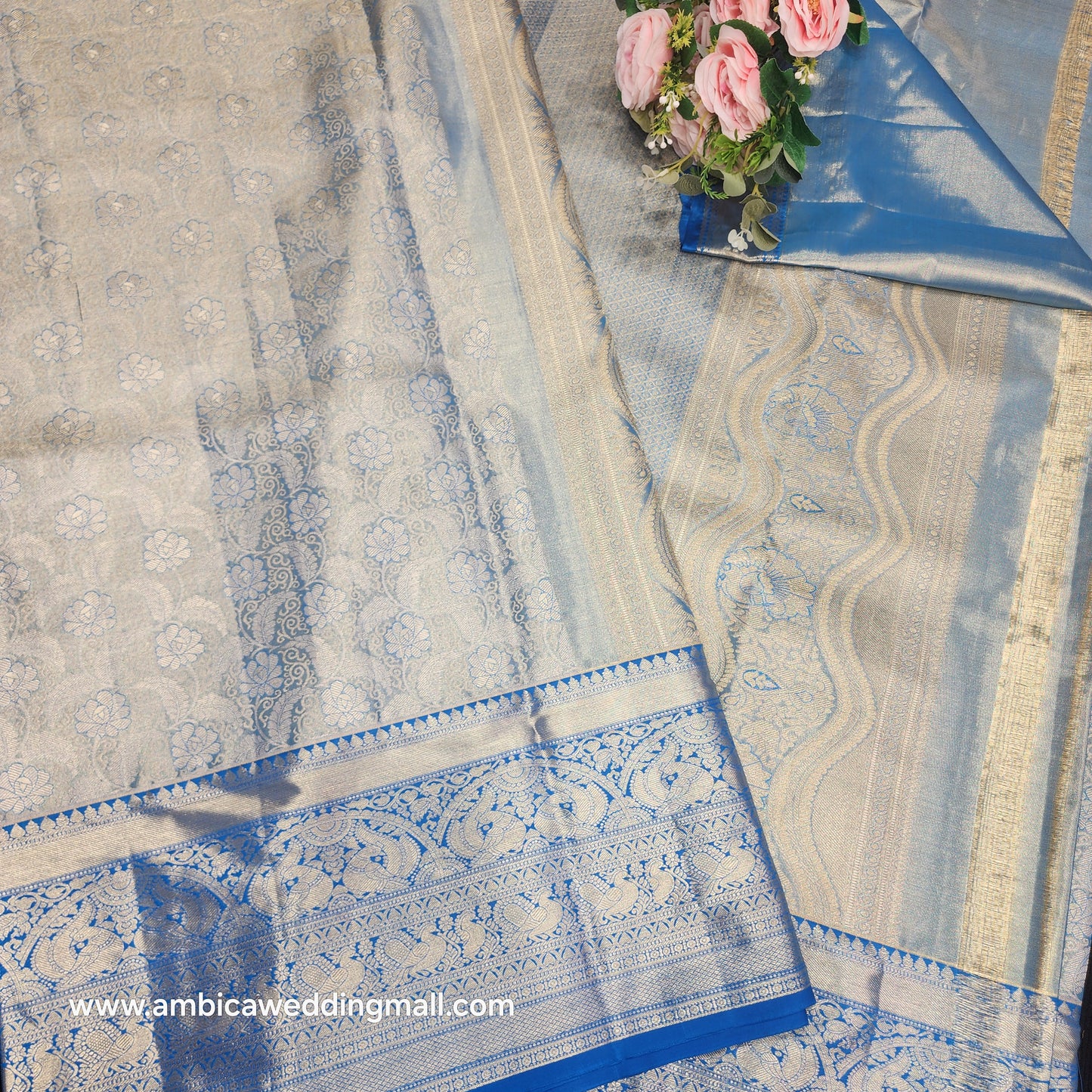 Pure Tissue Powerloom Bridal Kanchi Pattu Saree😍✨️
