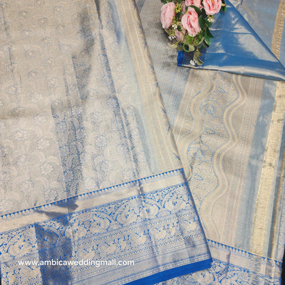 Pure Tissue Powerloom Bridal Kanchi Pattu Saree😍✨️