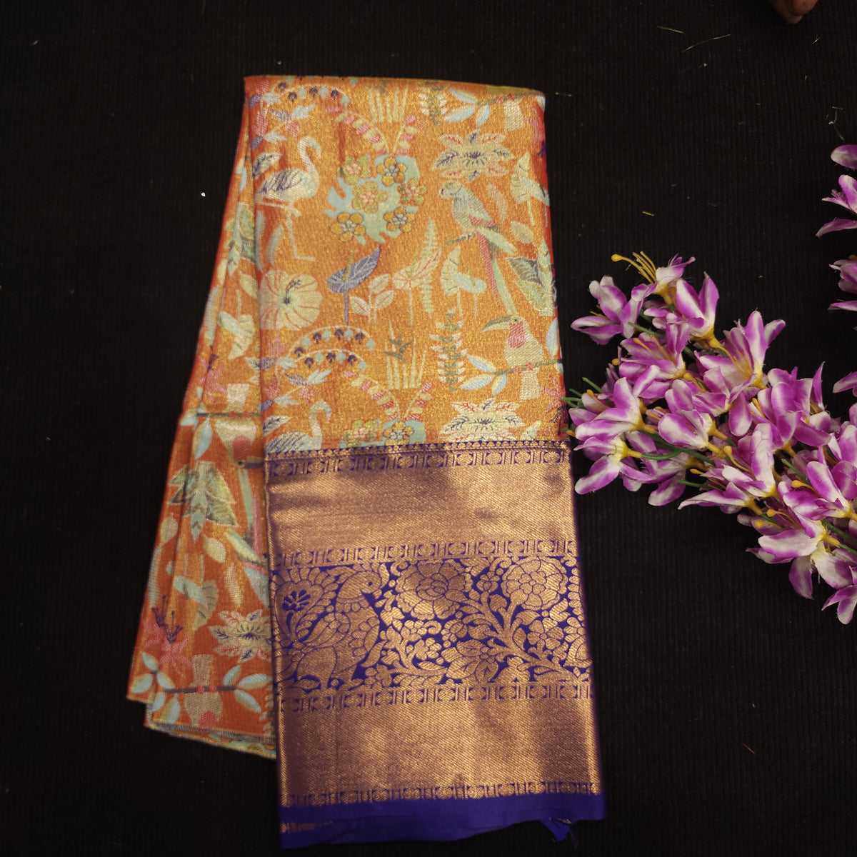 Kanchi Pattu Mix Lehengas [5 To 8 Years ]