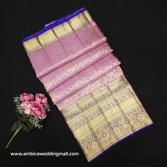 Handloom Pure Resham German Kanchi Pattu Saree